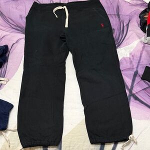 Polo Ralph Lauren Black Jogger Pants